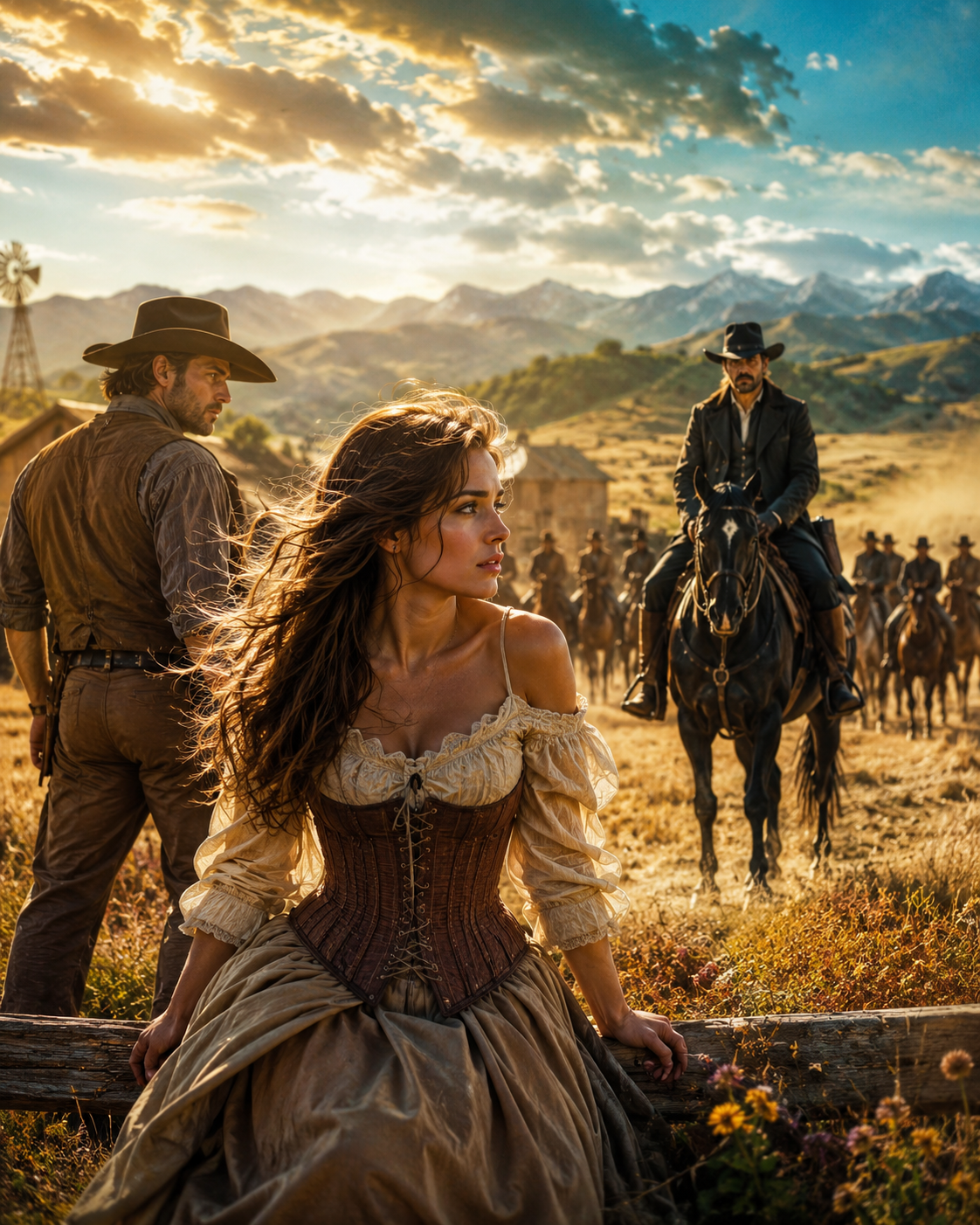 Traded as Debt Payment to a Rancher, She Found Home—But When the Valley’s Tyrant Returned, He Waged War for Her Love