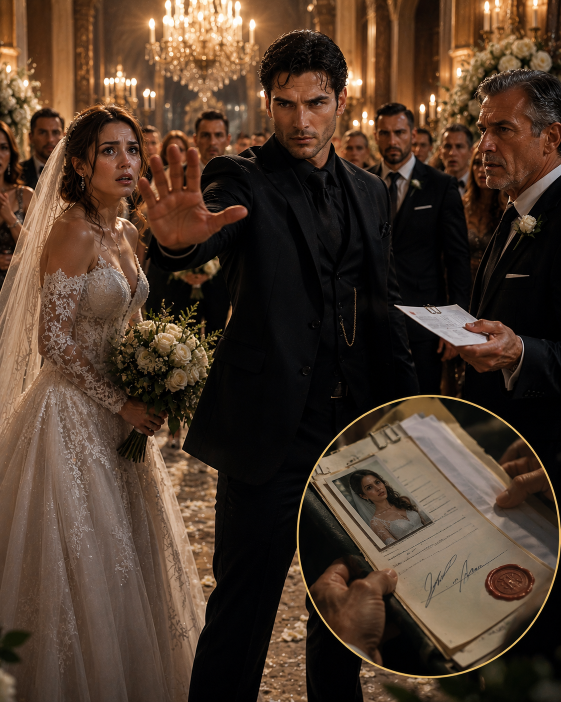 She Walked Down the Aisle to Pay Her Father’s Debt — Then the Mafia Boss Said “No”