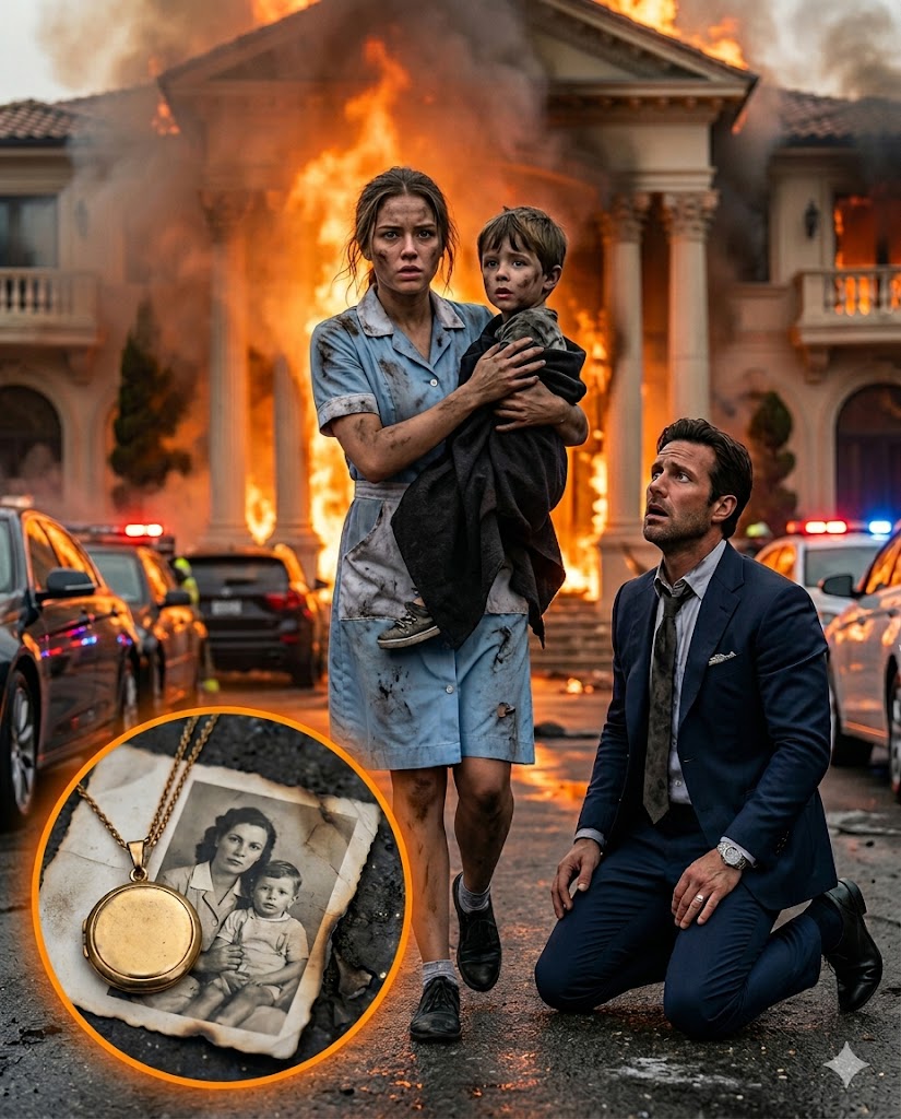 The Mafia Boss Thought She Was Invisible — Then She Walked Into the Fire and Saved the Only Person He Couldn’t Lose