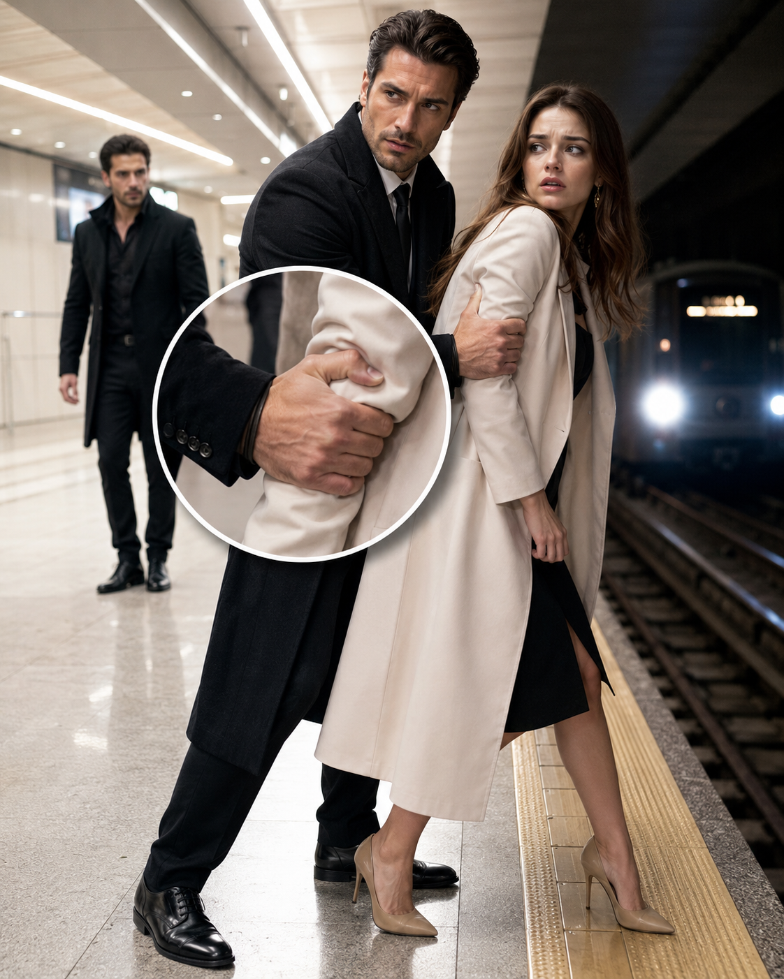At Midnight, My Ex Tried to Kill Me on the Subway Tracks — Then the Underworld King Who Saved Me Changed My Life Forever