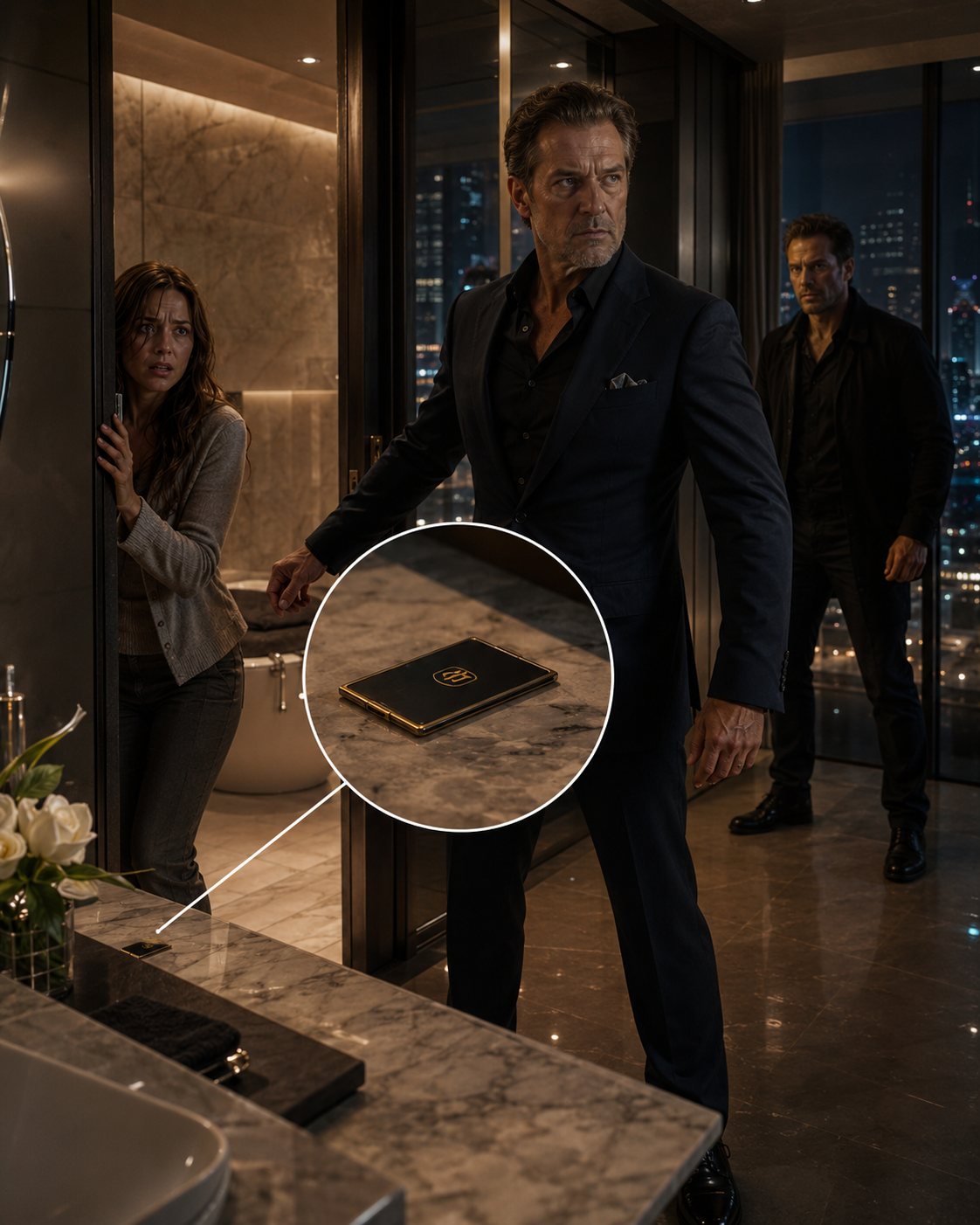My Ex Locked Me In for Two Days — Then I Hid in a Penthouse Bathroom, and the Man Hunting Me Chose the Wrong Billionaire to Threaten