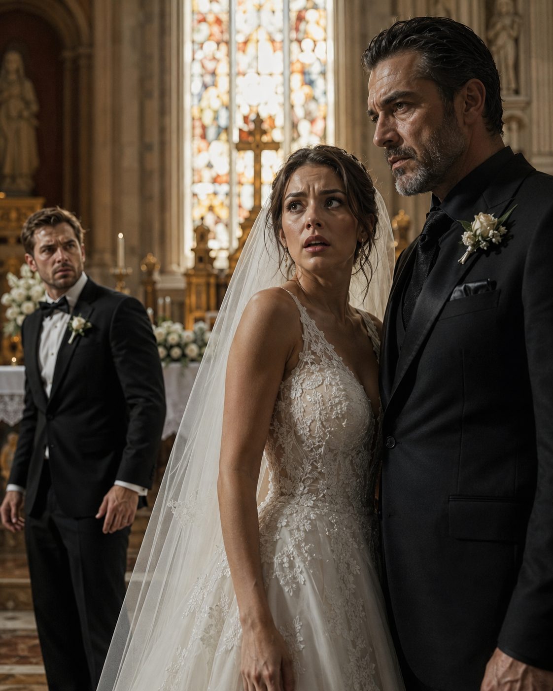 Her Groom Betrayed Her Minutes Before the Vows — Then the Mafia Boss He Feared Most Took His Place at the Altar