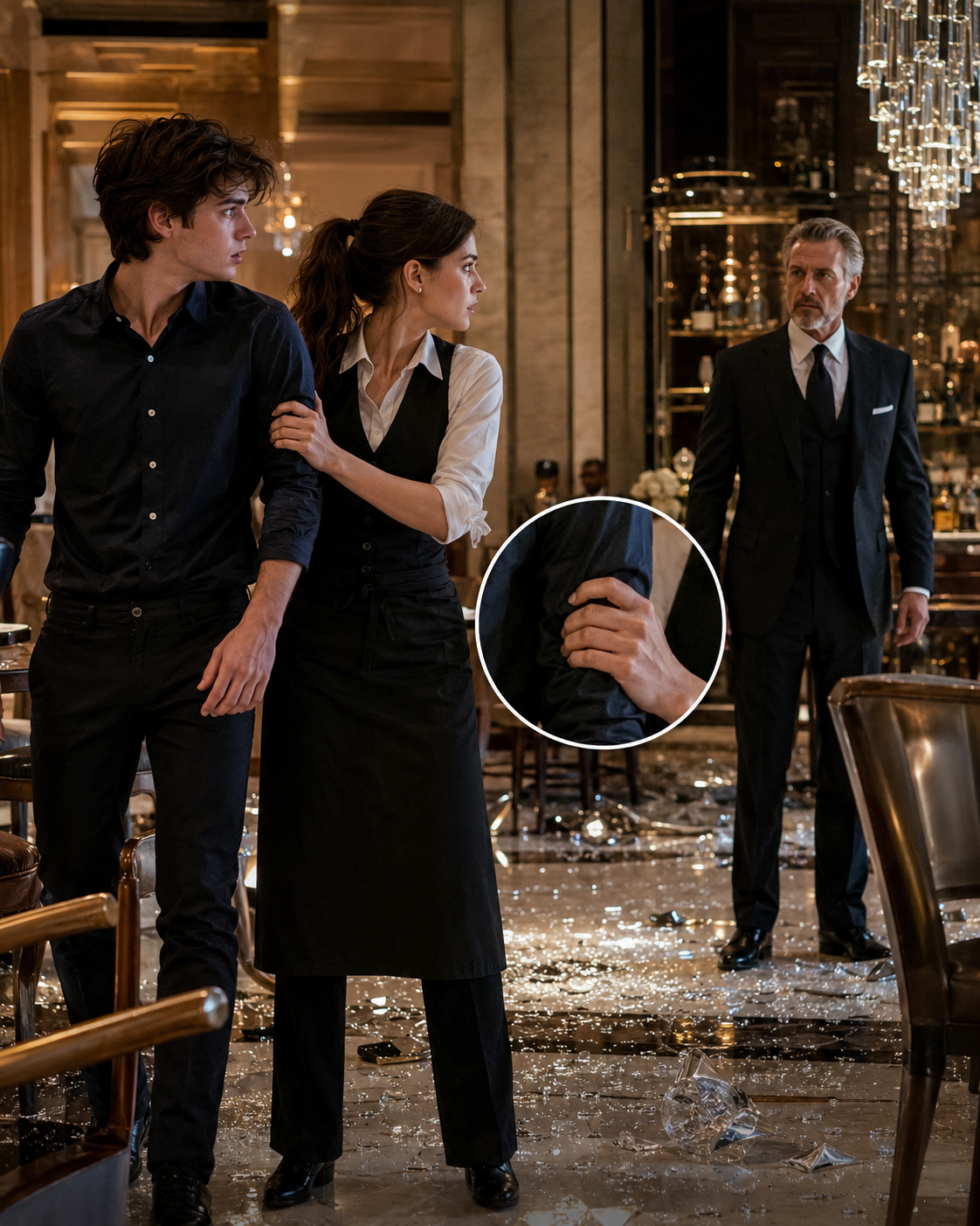 A Waitress Saved the Mafia Boss’s Son From Falling Glass — Then He Refused to Let Her Disappear Again