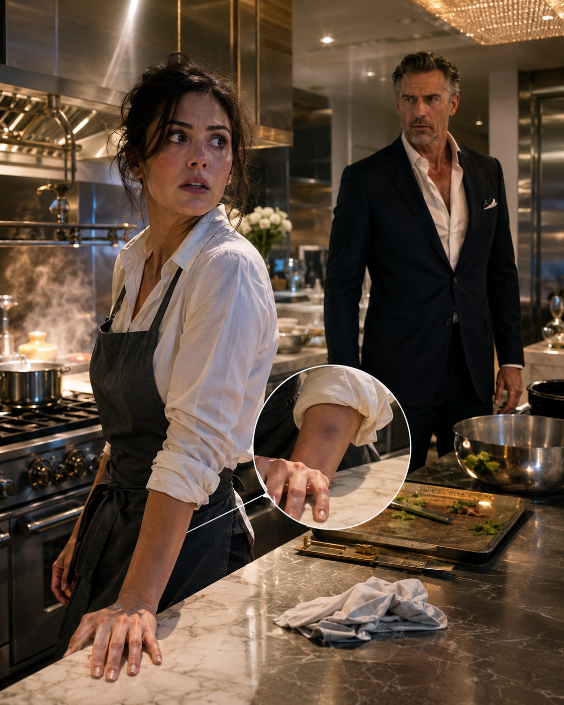 She Worked In His Kitchen For Three Weeks Before A Single Flinch Made The Most Feared Man In The City Choose Her War