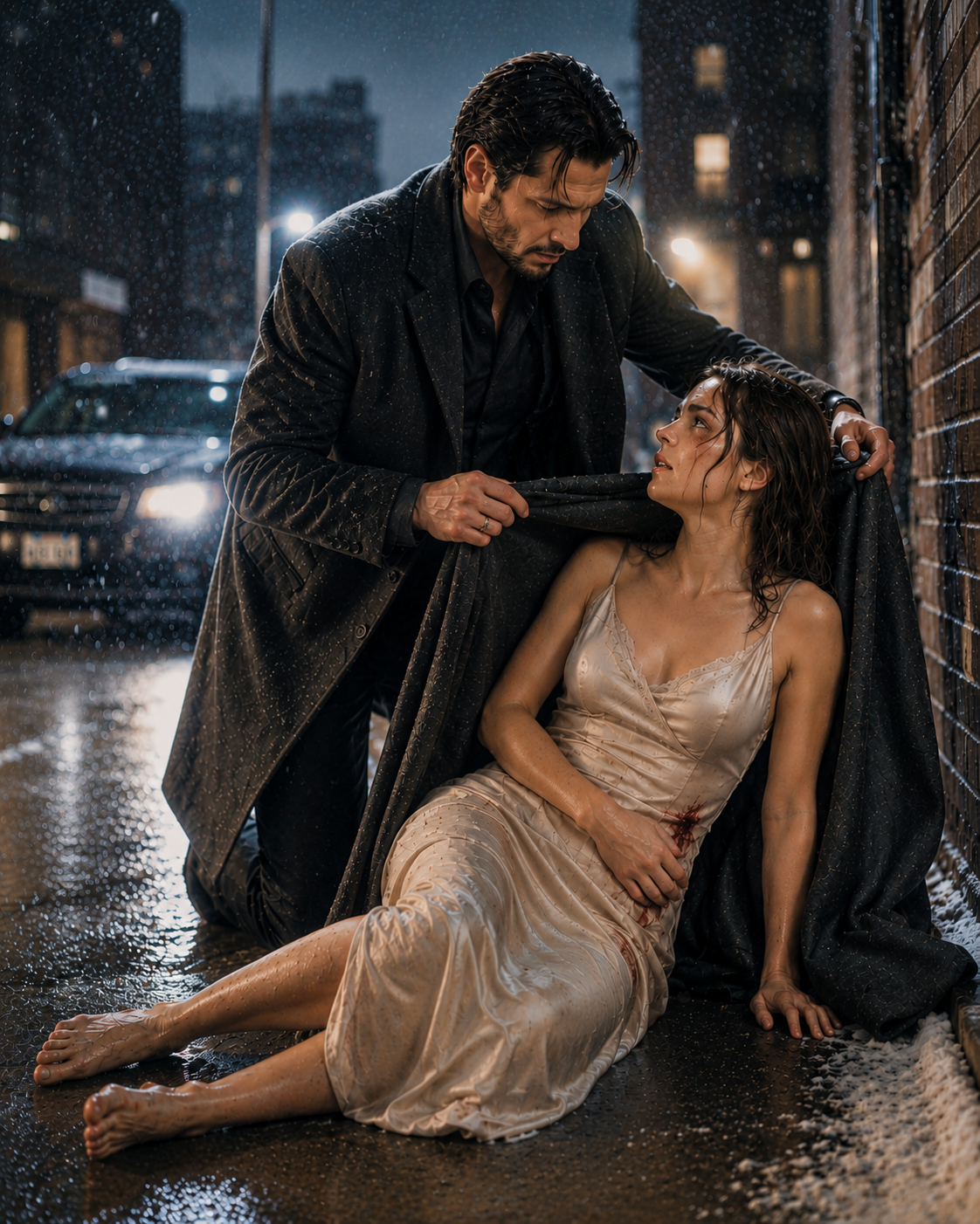 The Night She Collapsed in the Snow With a Knife Wound, the Most Dangerous Man in Chicago Was the Only One Who Didn’t Ask What She’d Done to Deserve It