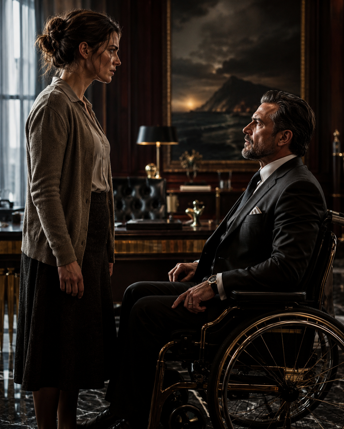  The Mafia Boss in a Wheelchair Broke Everyone He Hired—Until a Desperate Woman Walked In and Simply Refused to Break