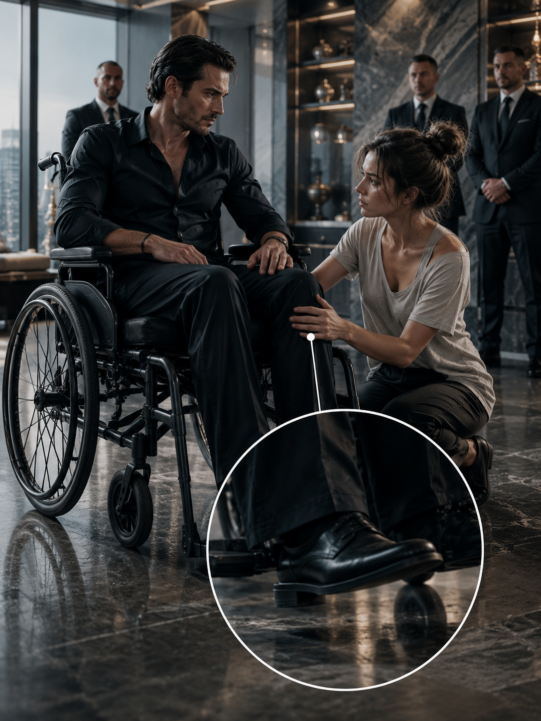 The Single Mother Touched the Paralyzed Mafia Boss—Then His Dead Foot Moved for the First Time in Twenty Years