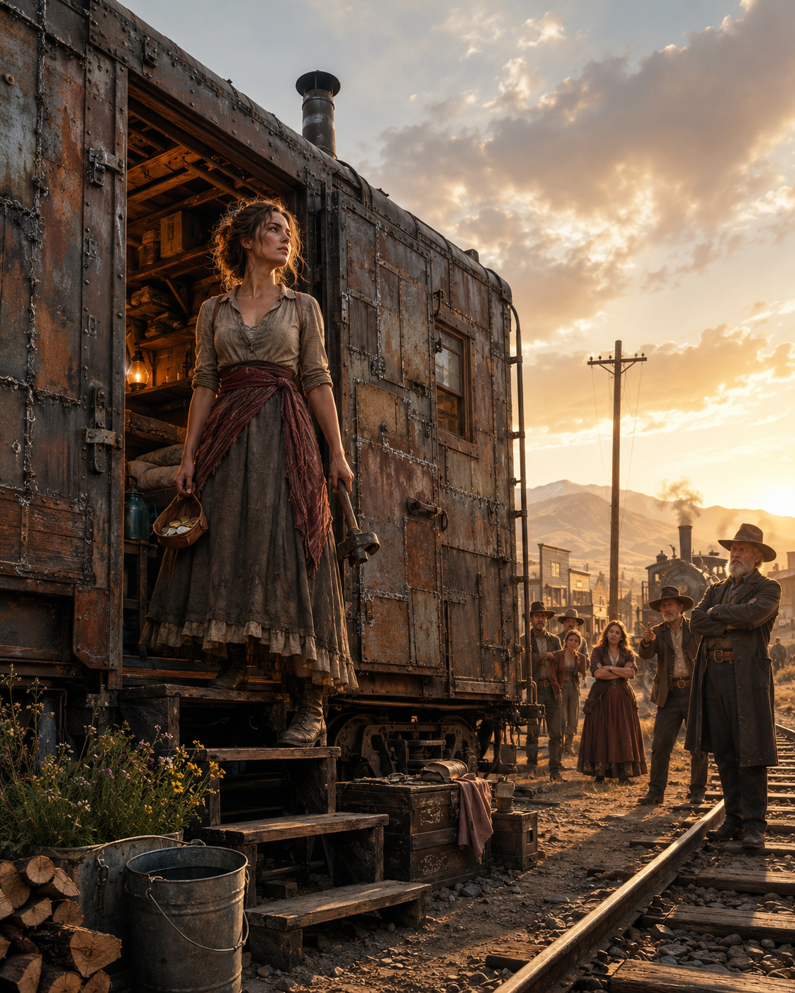 Her Uncle Charged Her for Existing—So She Spent Four Dollars on the Welded Boxcar a Whole Town Swore Was a Coffin