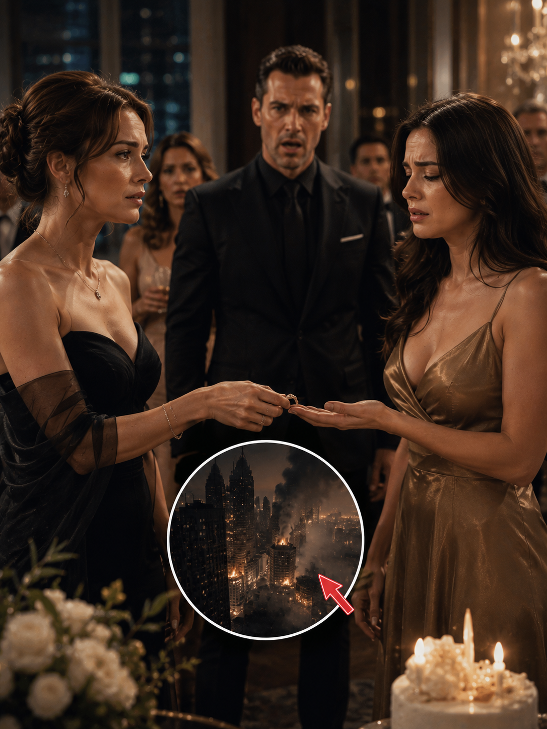 She Handed Her Husband’s Mistress the Ring at Her Own Birthday — Then His Empire Started Bleeding