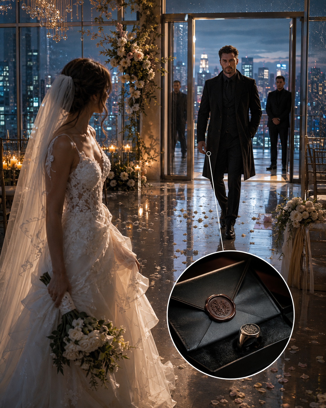 She Was Left Alone in Her Wedding Dress—Then the Man Her Father Owed Walked In