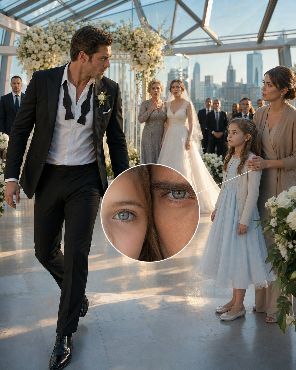He Walked Out of His Wedding After Seeing a Little Girl With His Eyes—Then Learned His Mother Had Lied