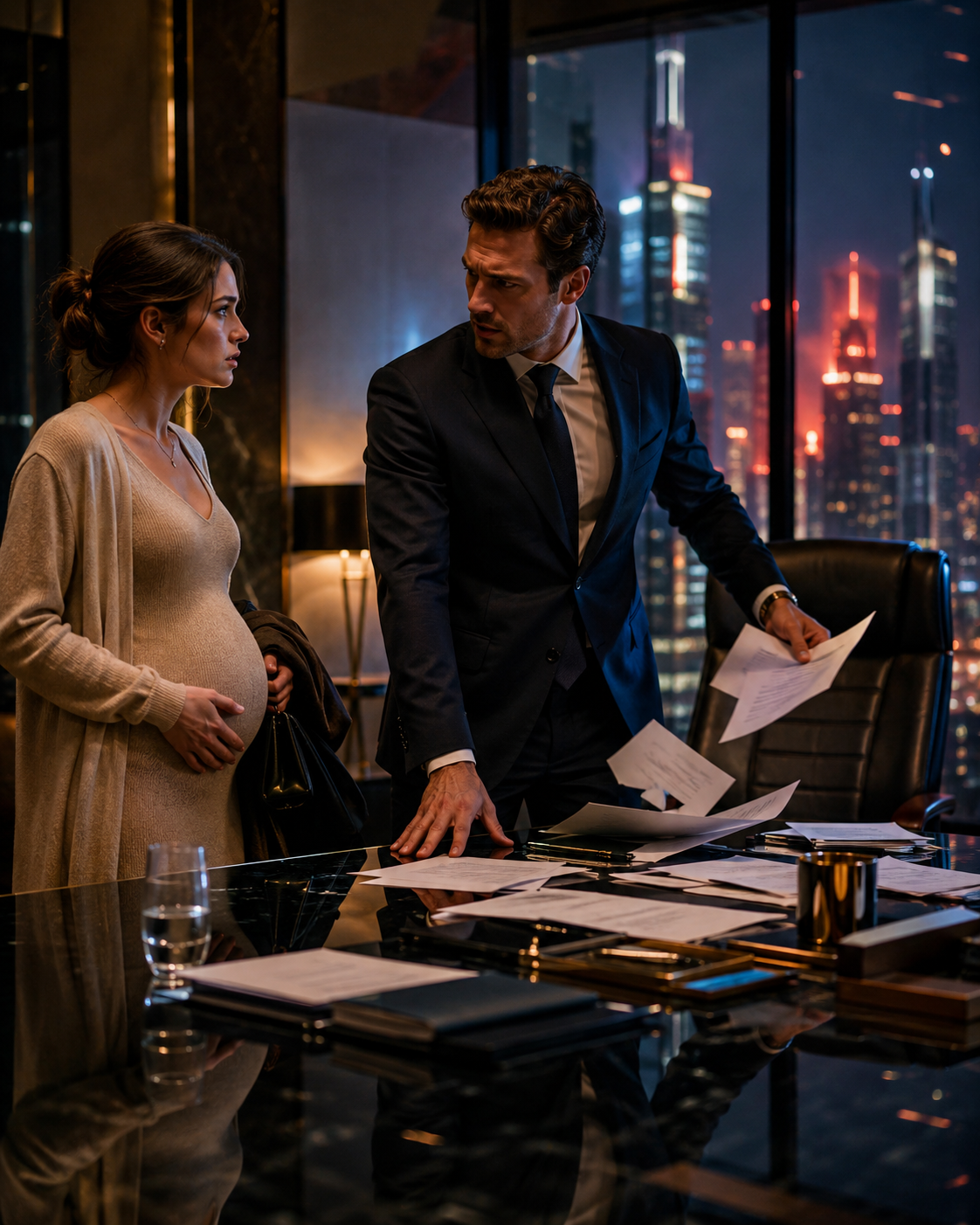She Told Him About the Baby, Then the Billionaire Burned Down His Family’s Empire