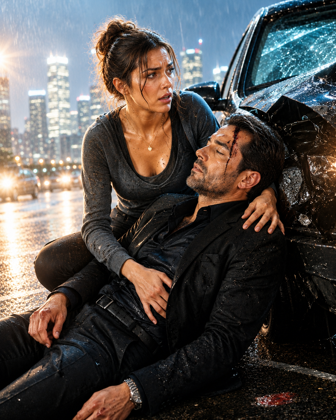 She Pulled a Bleeding Man from a Car Wreck at Midnight — Then Discovered He Was the Most Feared Mafia Boss in Chicago