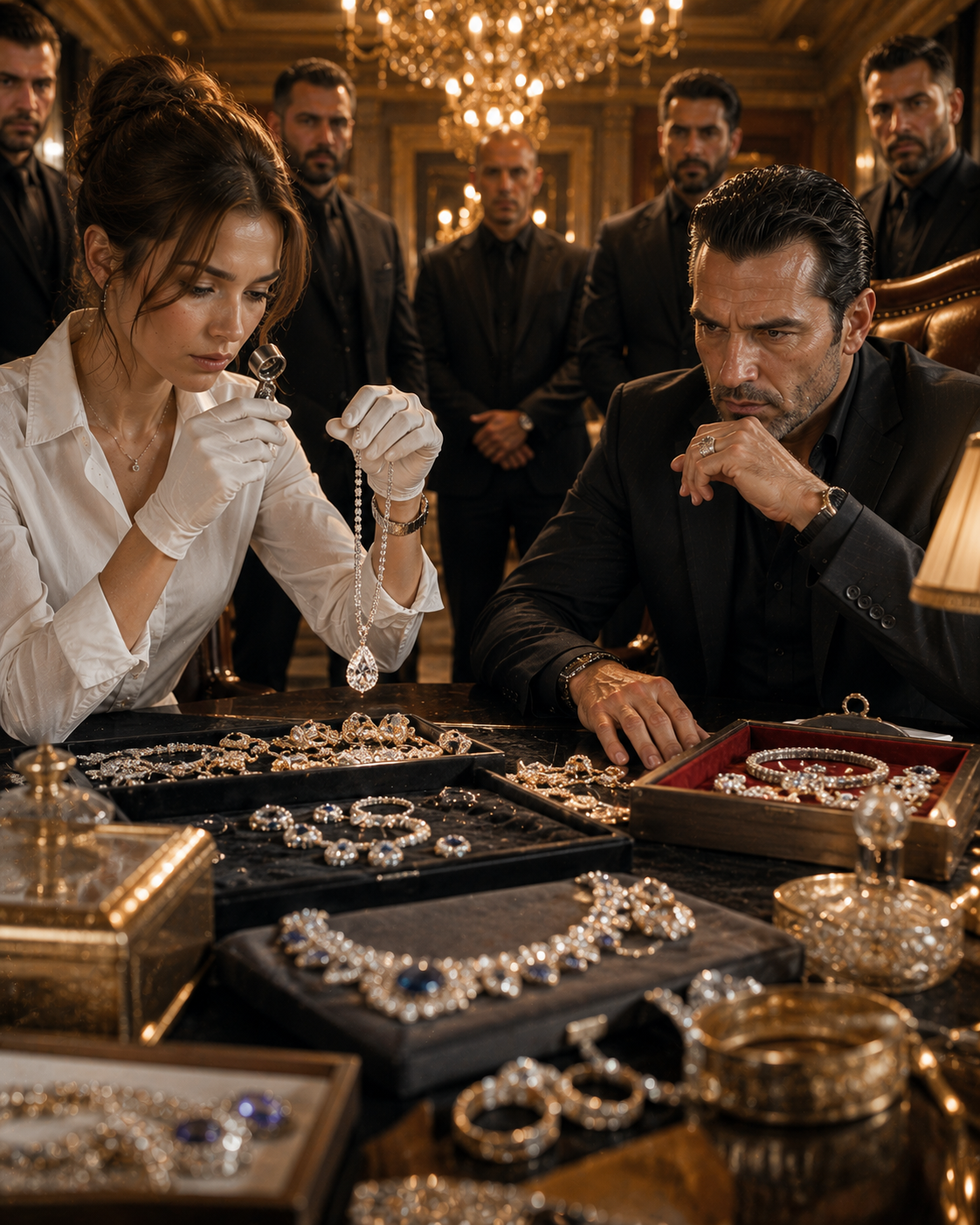 She Walked Past the City’s Most Dangerous Man—Then Her Appraisal of His Secret Jewelry Collection Gave Her Deadly Leverage Over Him