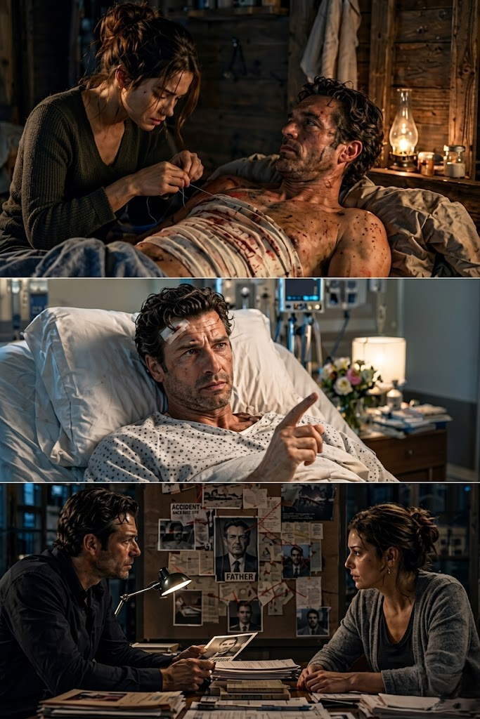She Stitched Him Up in the Dark and Told Him Not to Move — Then He Woke Three Days Later and Said Find Her, I Think Her Father’s Death Was My Father’s Order