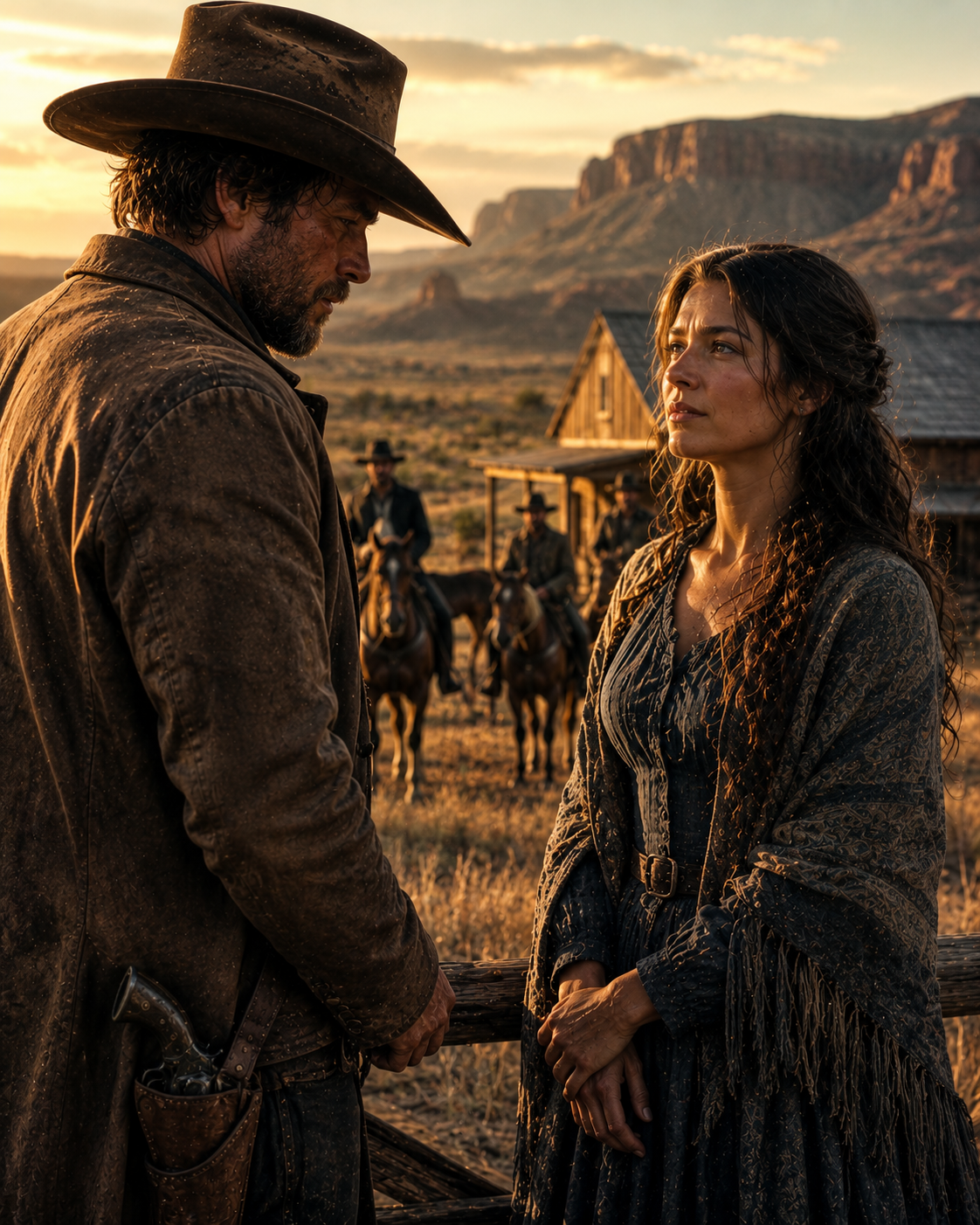 She Came Back to the Land That Broke Her Family — Then Told the Rancher Who Carried Her Down That Ridge That She Still Remembered His Promise