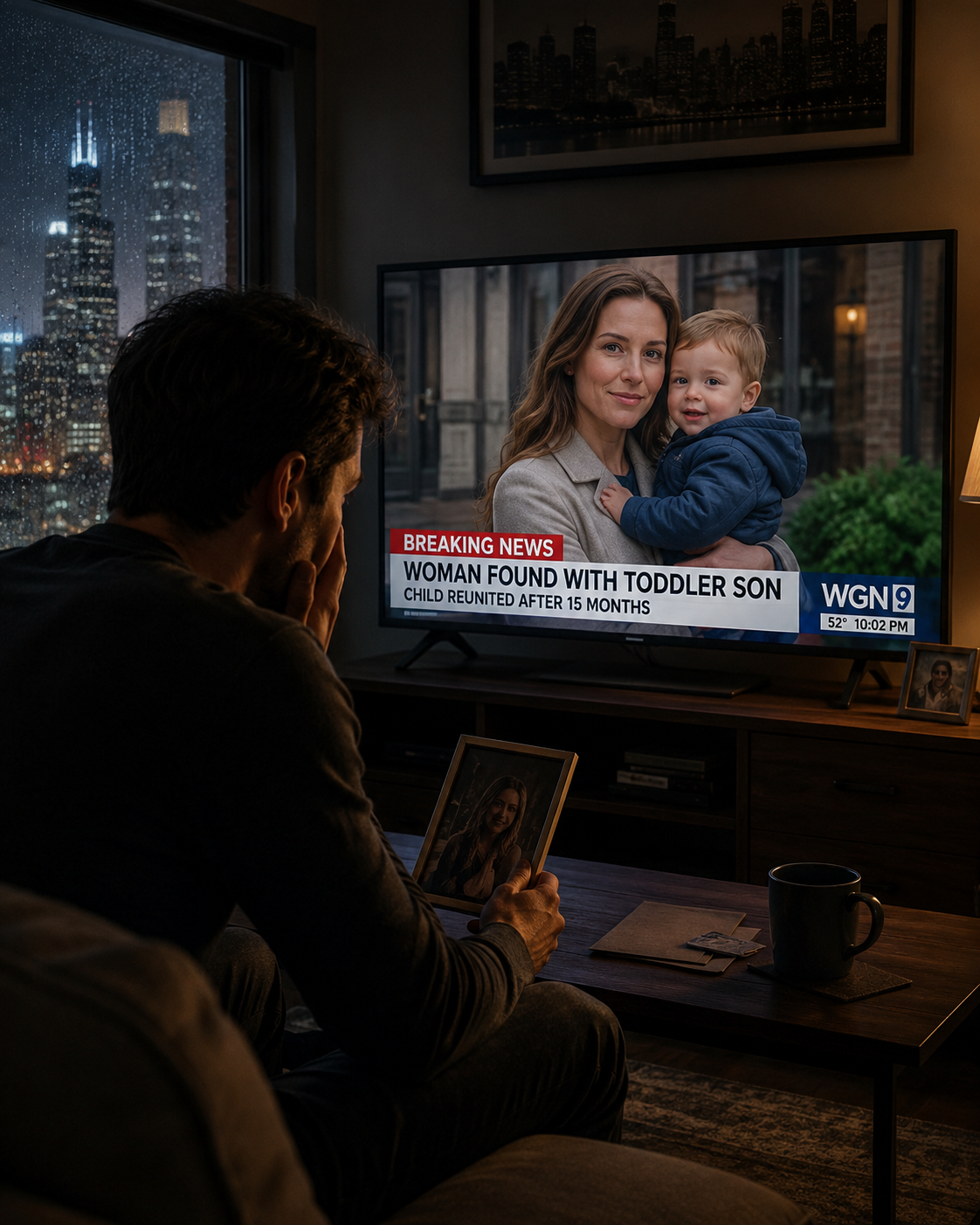 SHE VANISHED THE NIGHT I LEFT HER IN CHICAGO RAIN — FIFTEEN MONTHS LATER, THE NEWS SHOWED HER HOLDING MY SON