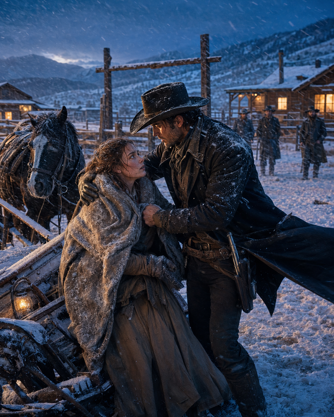 A Blizzard Took Her to the Wrong Ranch, Until One Cowboy Made Her Risk Everything