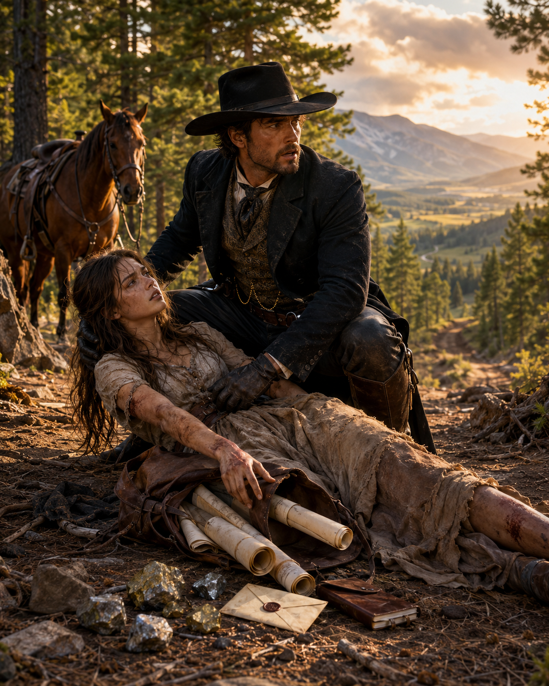 They Left Her to Die on a Forest Trail — What the Wealthiest Rancher Found Changed the Destiny of an Entire Valley