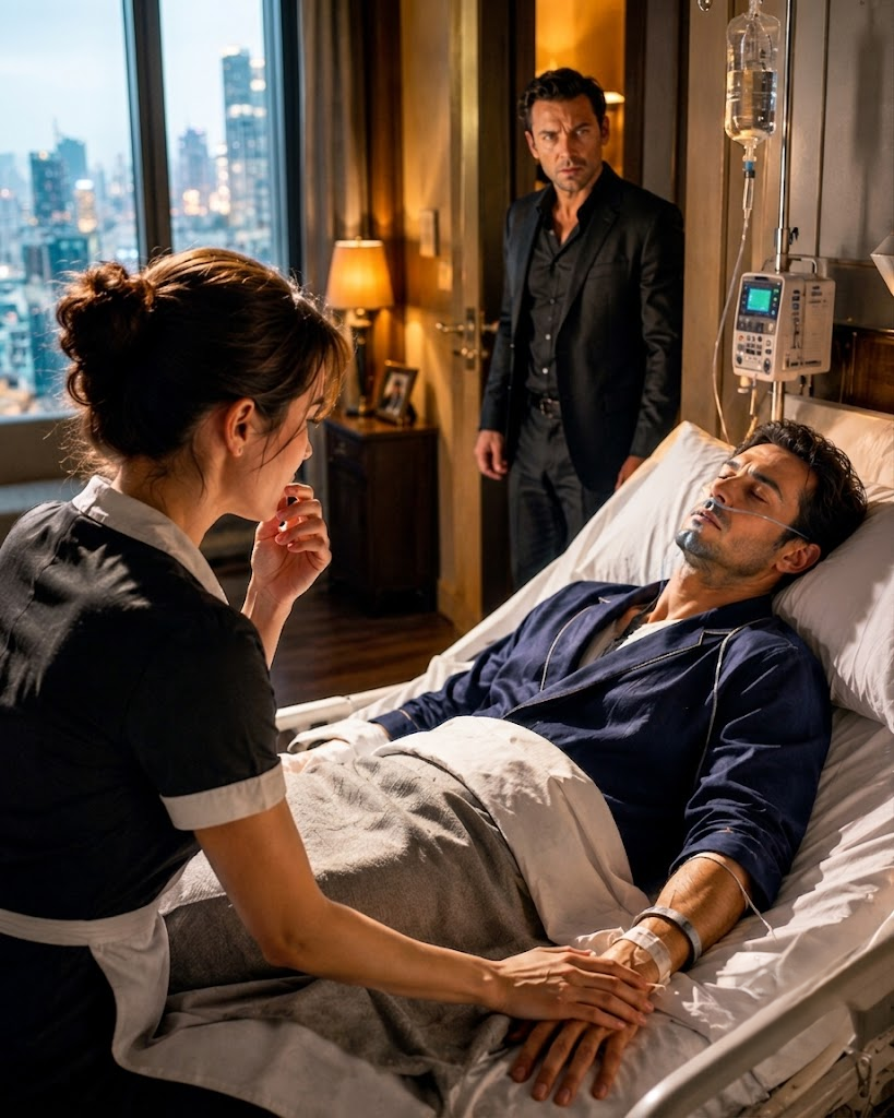 A Cleaner Saw the Assassin’s Syringe — Then Her Lullaby Woke the Mafia Boss From His Coma