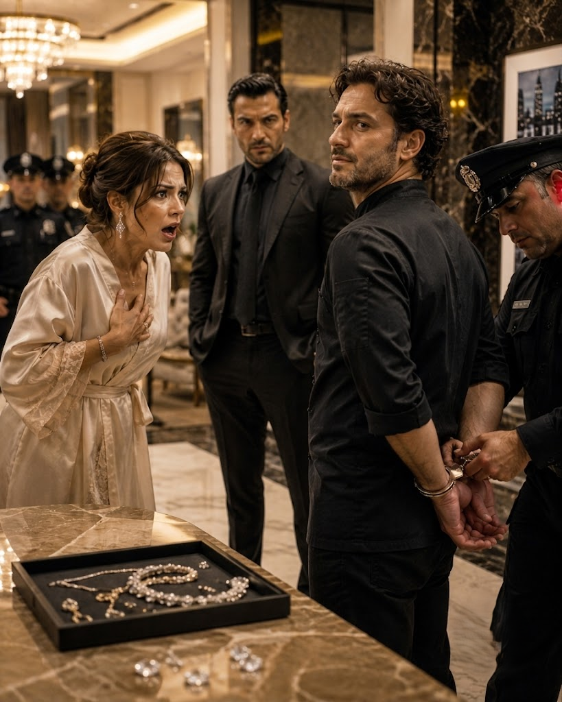 The Billionaire’s Wife Had Her Chef Arrested for Stealing Diamonds — Then Learned He Used to Hunt Thieves Like Her