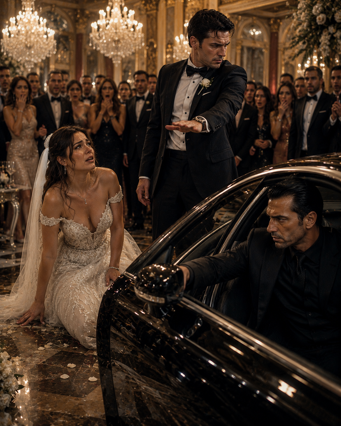 He Dumped His Curvy Fiancée in Front of Five Hundred Guests — Then New York’s Most Feared Man Opened His Car Door
