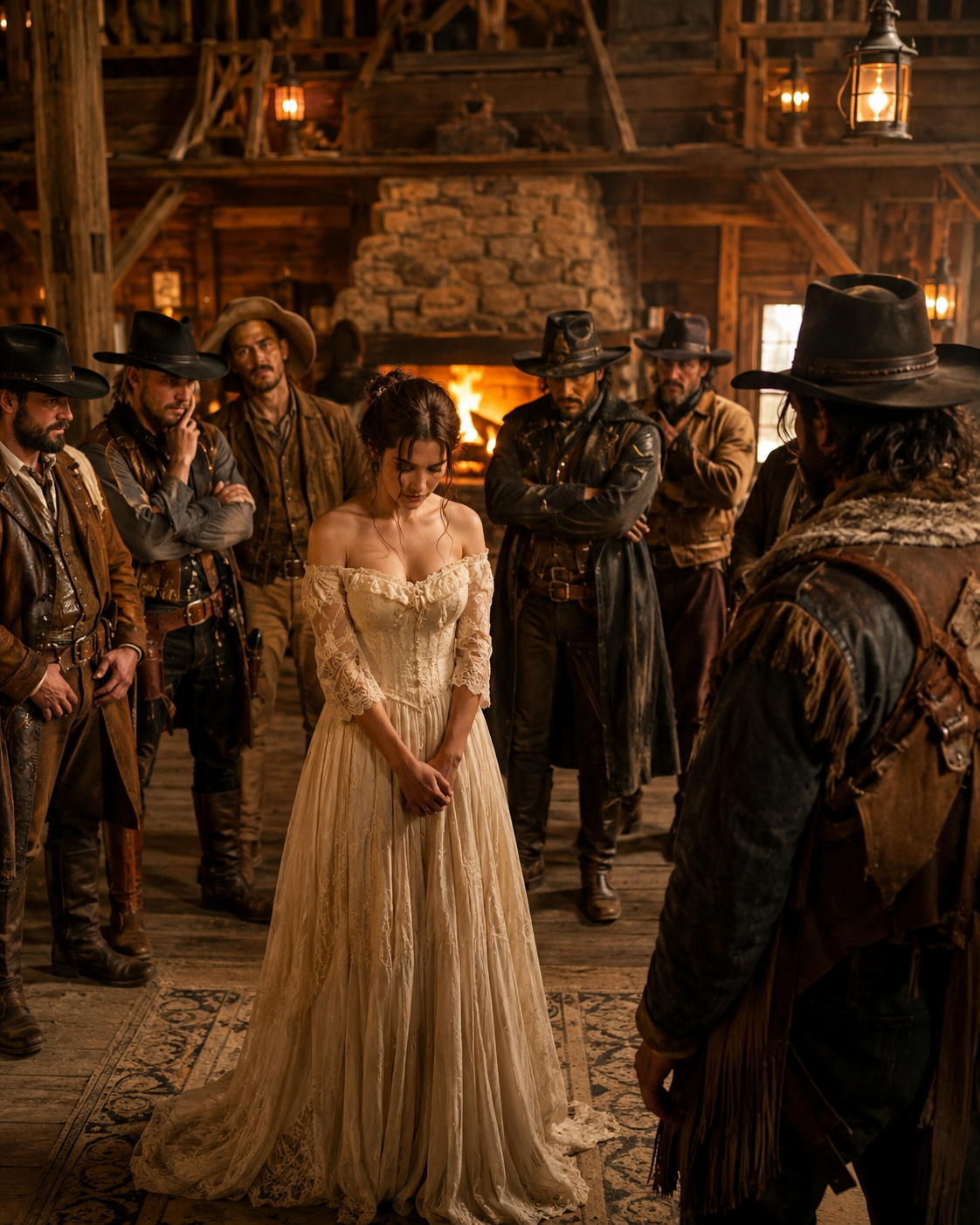 Seven Suitors Rejected Her in One Night — Then the Mountain’s Most Feared Trapper Chose Only Her