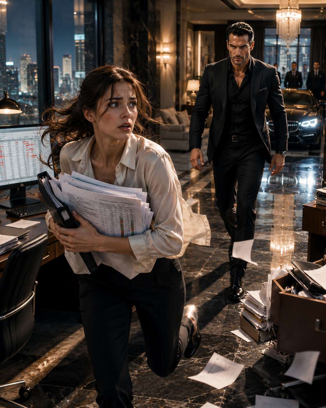 The Quiet Analyst Found Stolen Millions in the Spreadsheet — Then the Mafia Boss Found Her Running