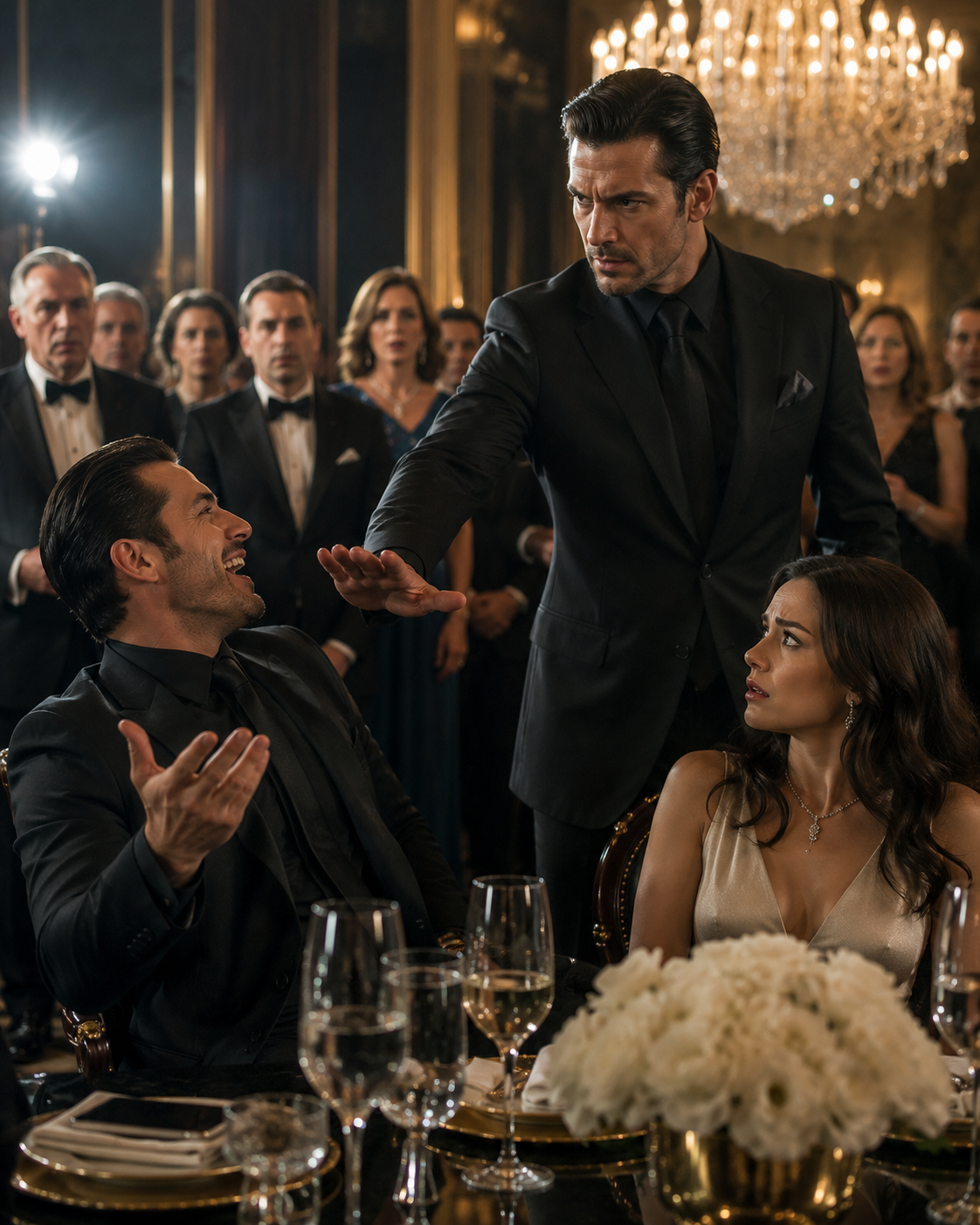 The Billionaire Interrupted the CEO’s Joke About His Ex-Wife — Then the Whole Ballroom Went Silent
