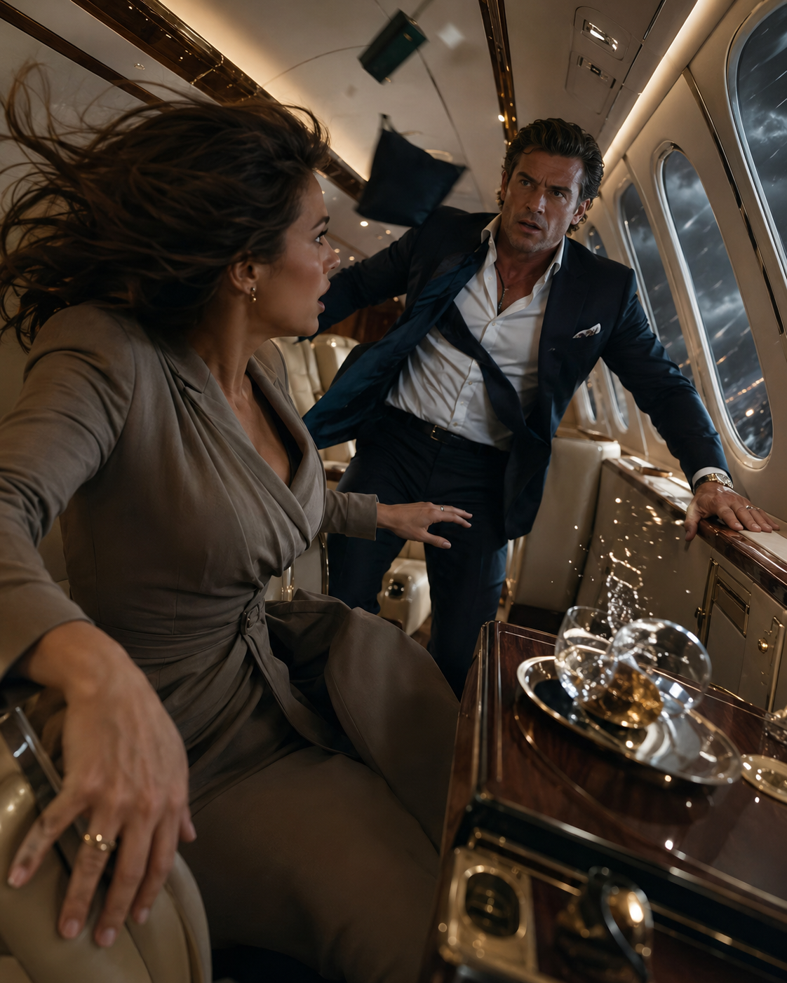 She Told the Billionaire He Had No Heart — Then Their Plane Fell Out of the Sky