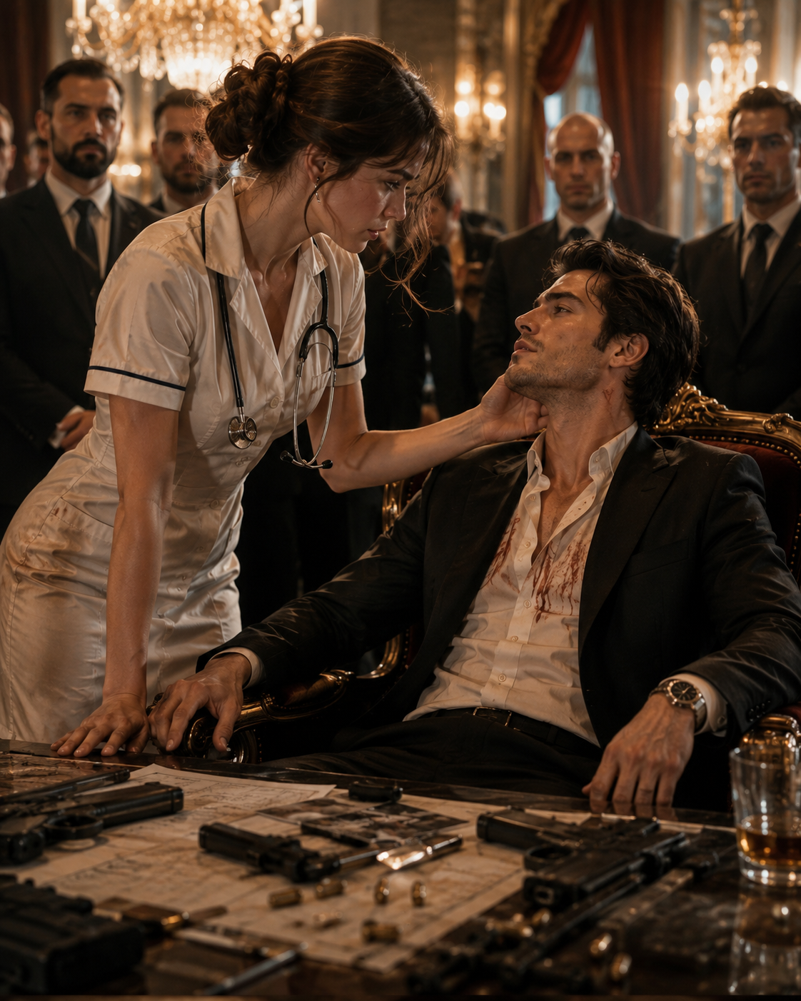 The Mafia Boss Paid a Broke Nurse to Sleep Beside Him — His Enemies Never Expected Her to Become His Greatest Weapon