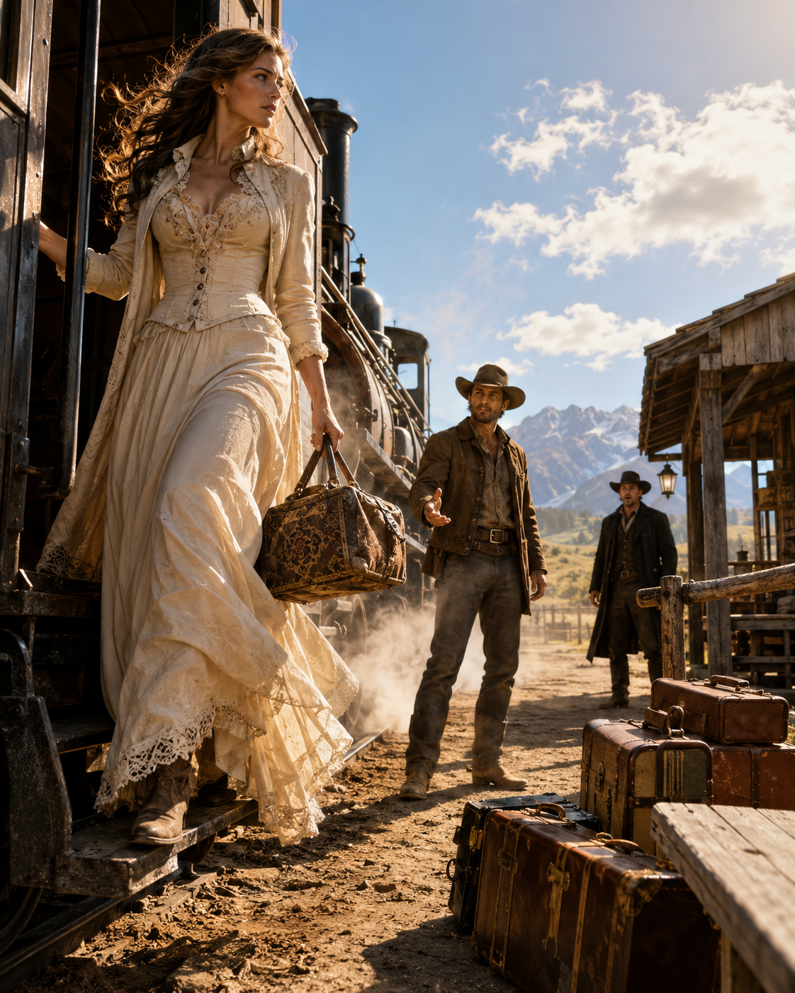 He Sent Away for a Gentle Mail-Order Wife — The Woman Who Stepped Off the Train Terrified the Man Hunting Her