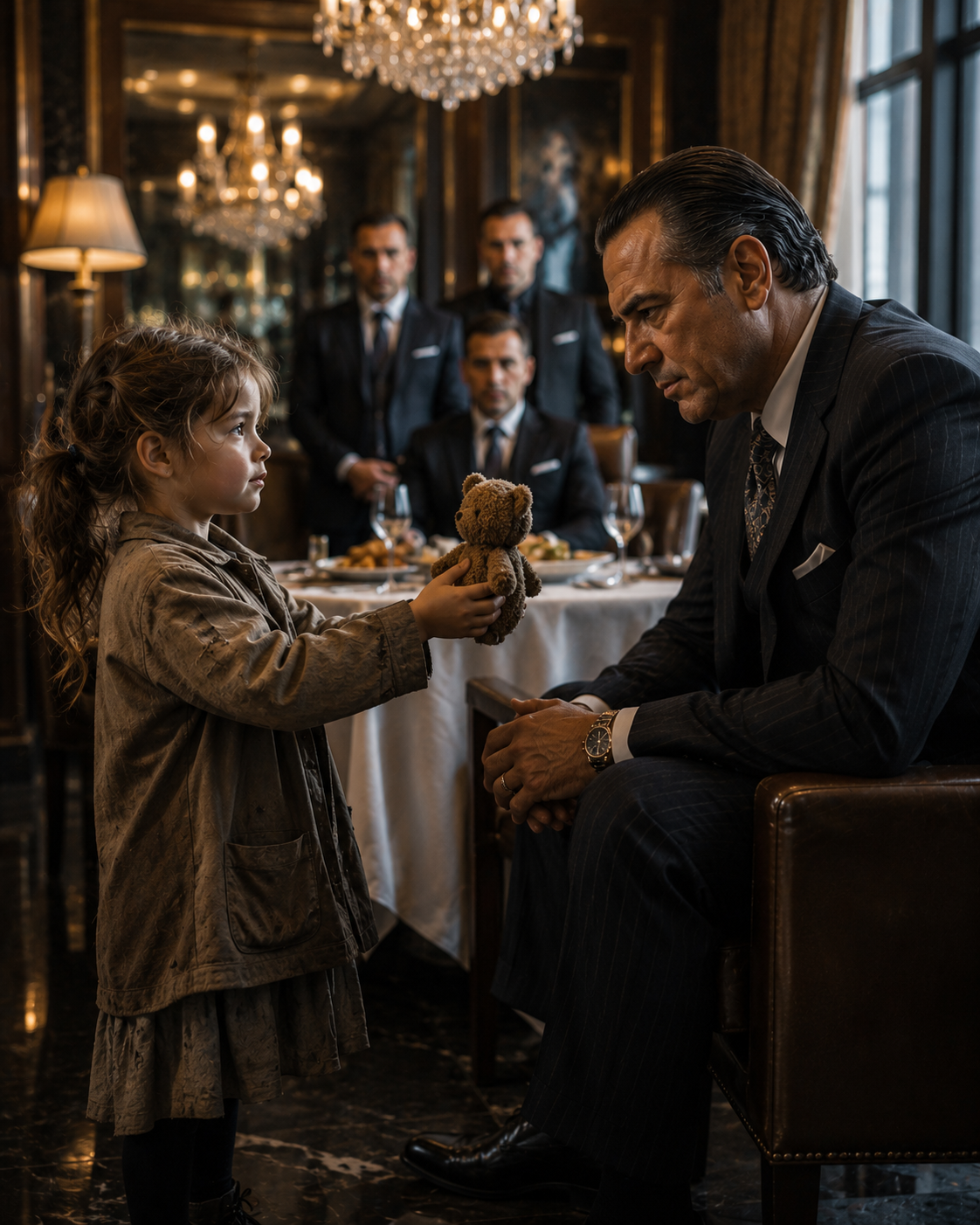 The Little Girl Asked a Mafia Boss for Leftovers — Then Offered Him Something Money Couldn’t Buy