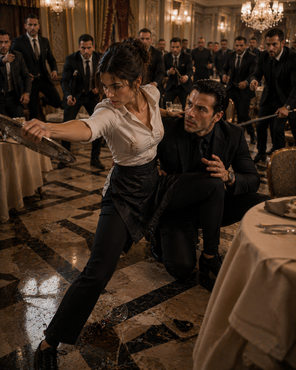 Thirty Killers Came for the Mafia Boss — But the Waitress Was More Dangerous