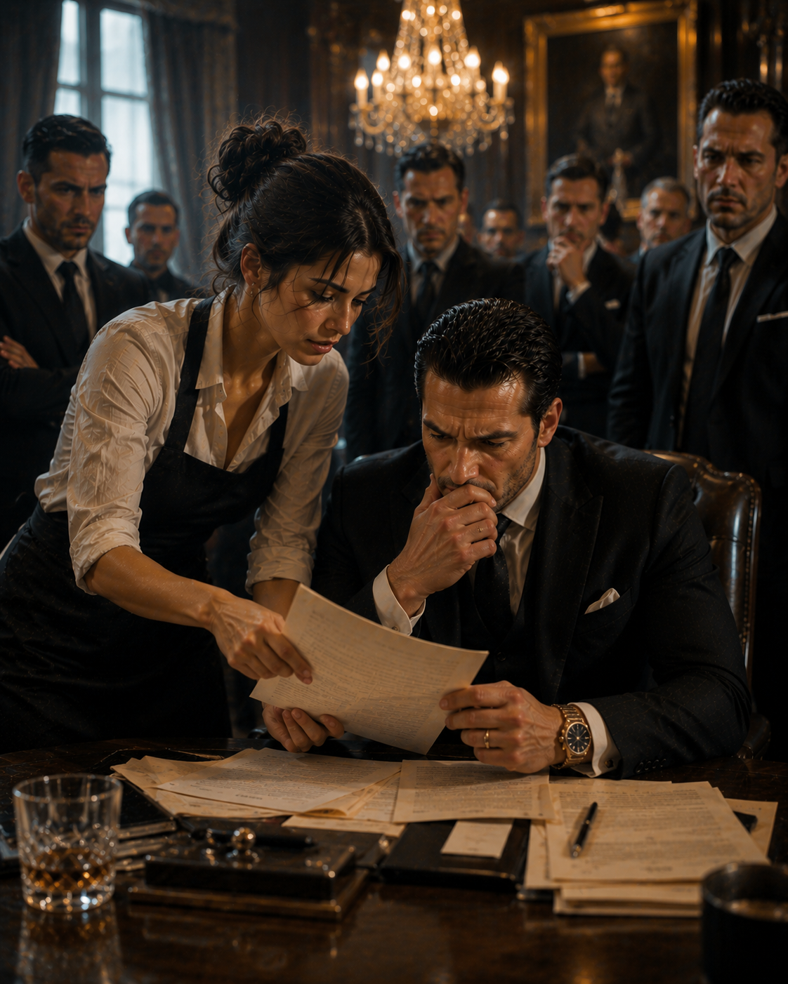 The Mafia Boss Was Seconds Away from Losing Everything—Until a Waitress Read One Hidden Clause