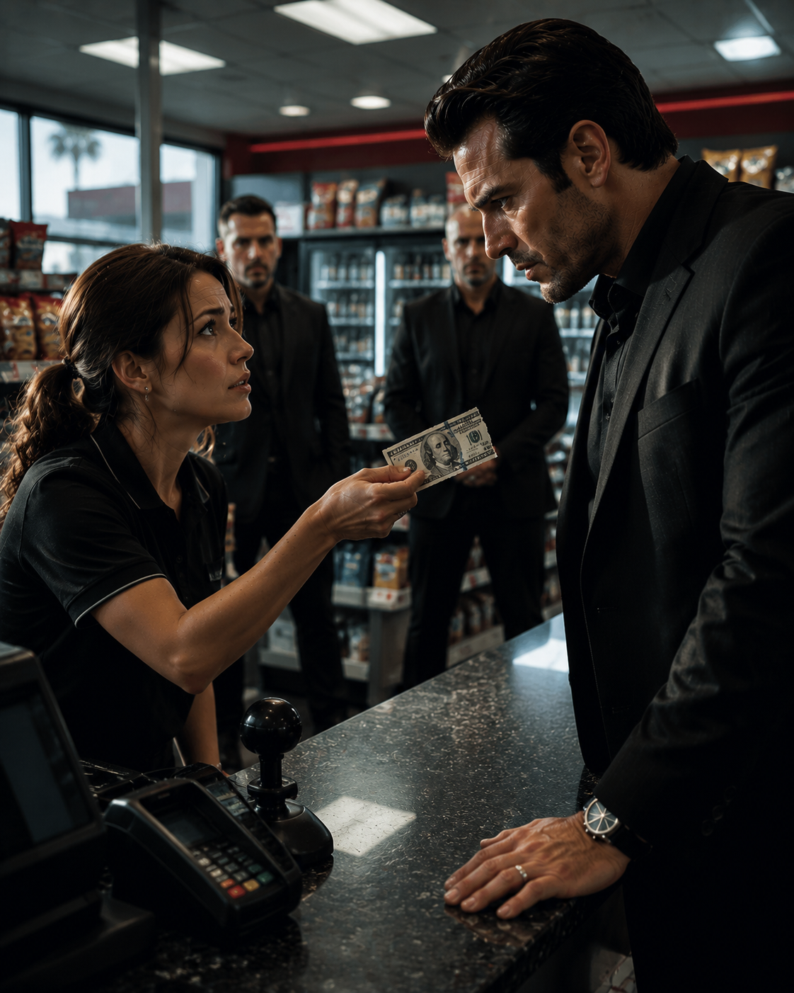 A Young Cashier Warned the Mafia Boss with a Torn Bill—Then He Uncovered the Betrayal Inside His Empire