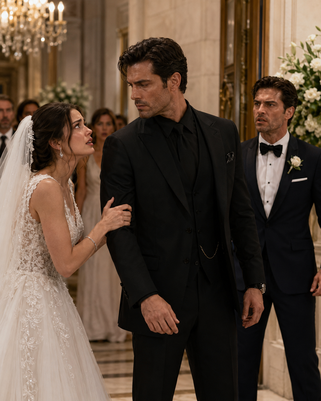 She Asked a Stranger to Save Her From a Forced Wedding — Then the Mafia Boss Revealed He Was the Groom’s Brother