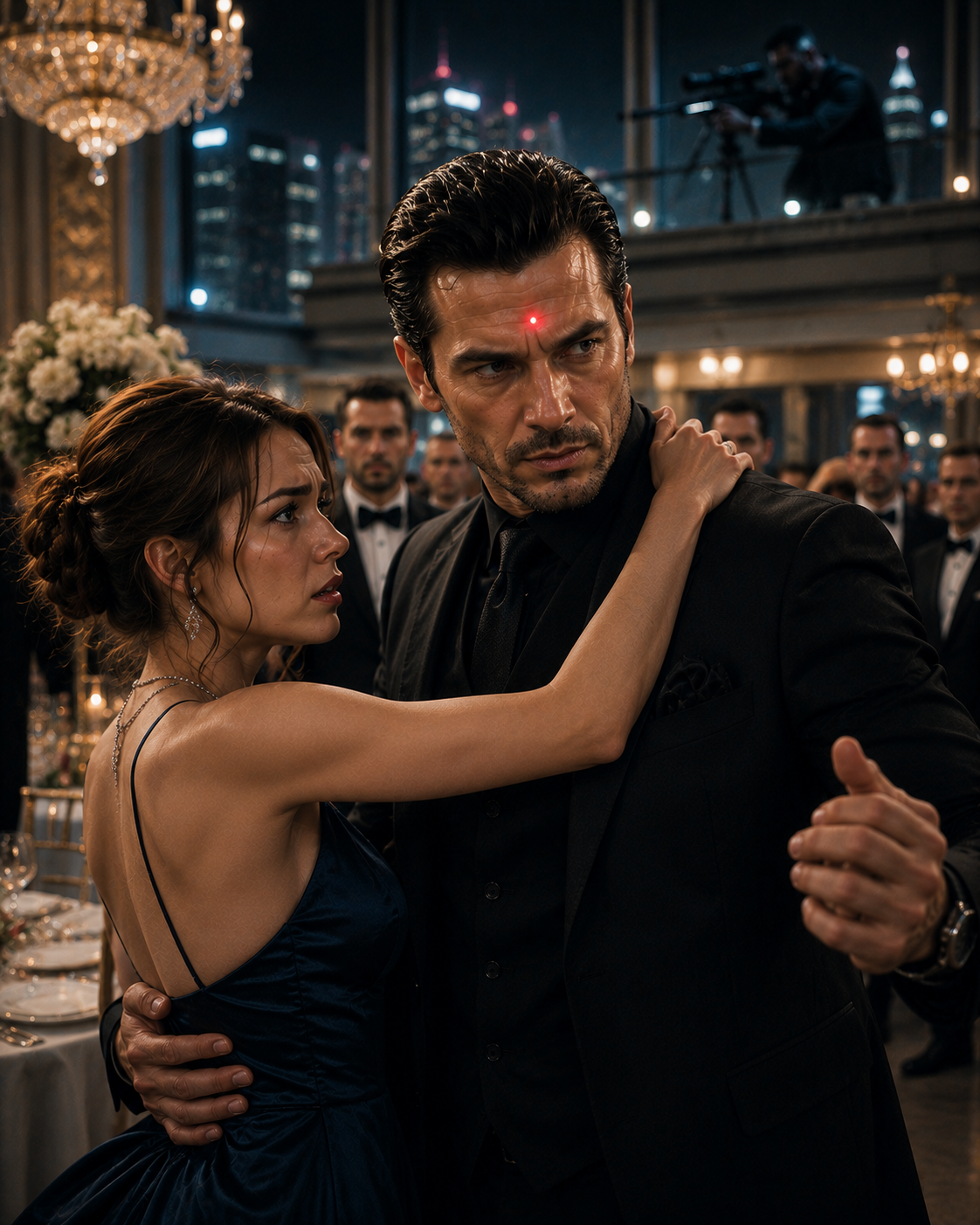 She Saw a Sniper’s Red Dot on a Mafia Boss’s Forehead at a Gala — Then Pulled Him Onto the Dance Floor