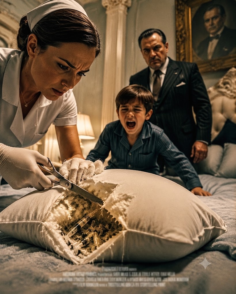 The Mafia Boss’s Son Screamed Every Night About the “Sandman” — Then the Nurse Cut Open His Pillow and Found Poisoned Needles