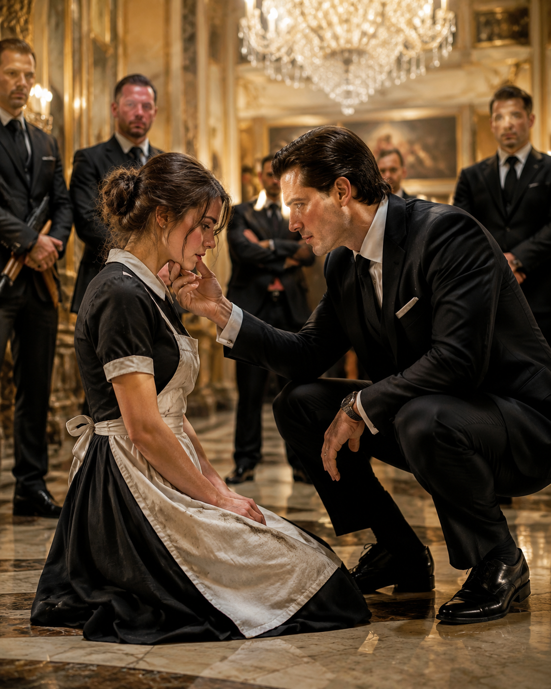 Everyone Ignored the Quiet Maid — Until the Most Dangerous Man in Town Realized She Was the Only One He Could Trust