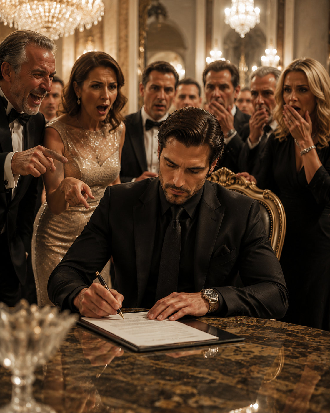 They Mocked the Silent Man at Their Luxury Gala — Then Learned His Signature Could Collapse Their Empire
