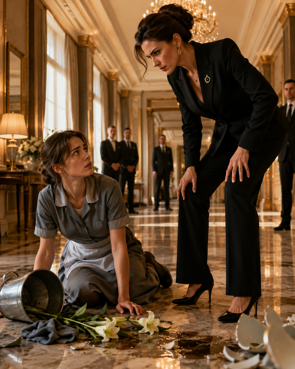 The Mafia Boss Paid Off Her Debts—Then Learned the Cleaning Girl Was the Only One Who Saw the Truth