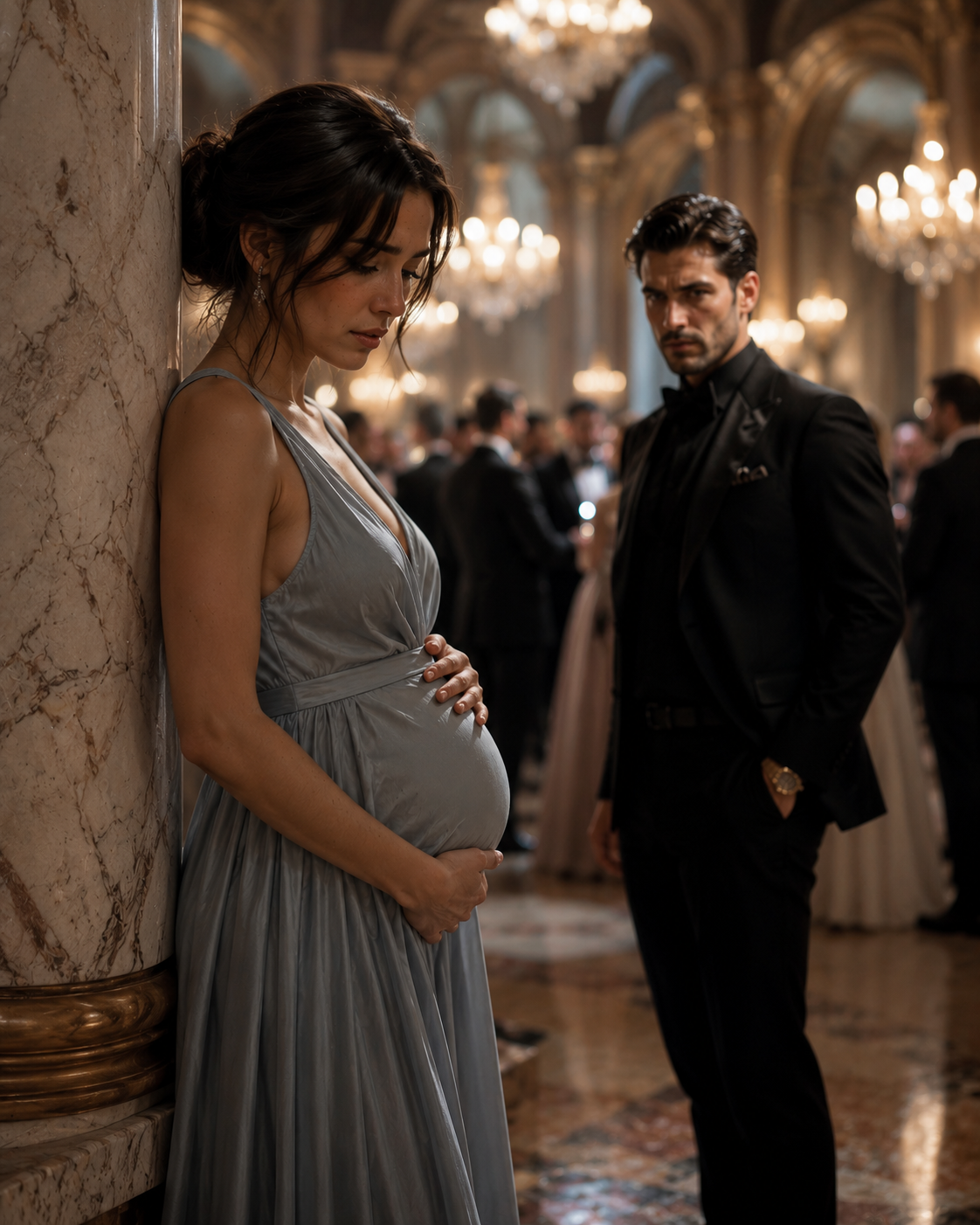The Pregnant Architect Hid From Her Mafia Ex-Husband—Then He Saw Her Baby Bump Under the Ballroom Lights
