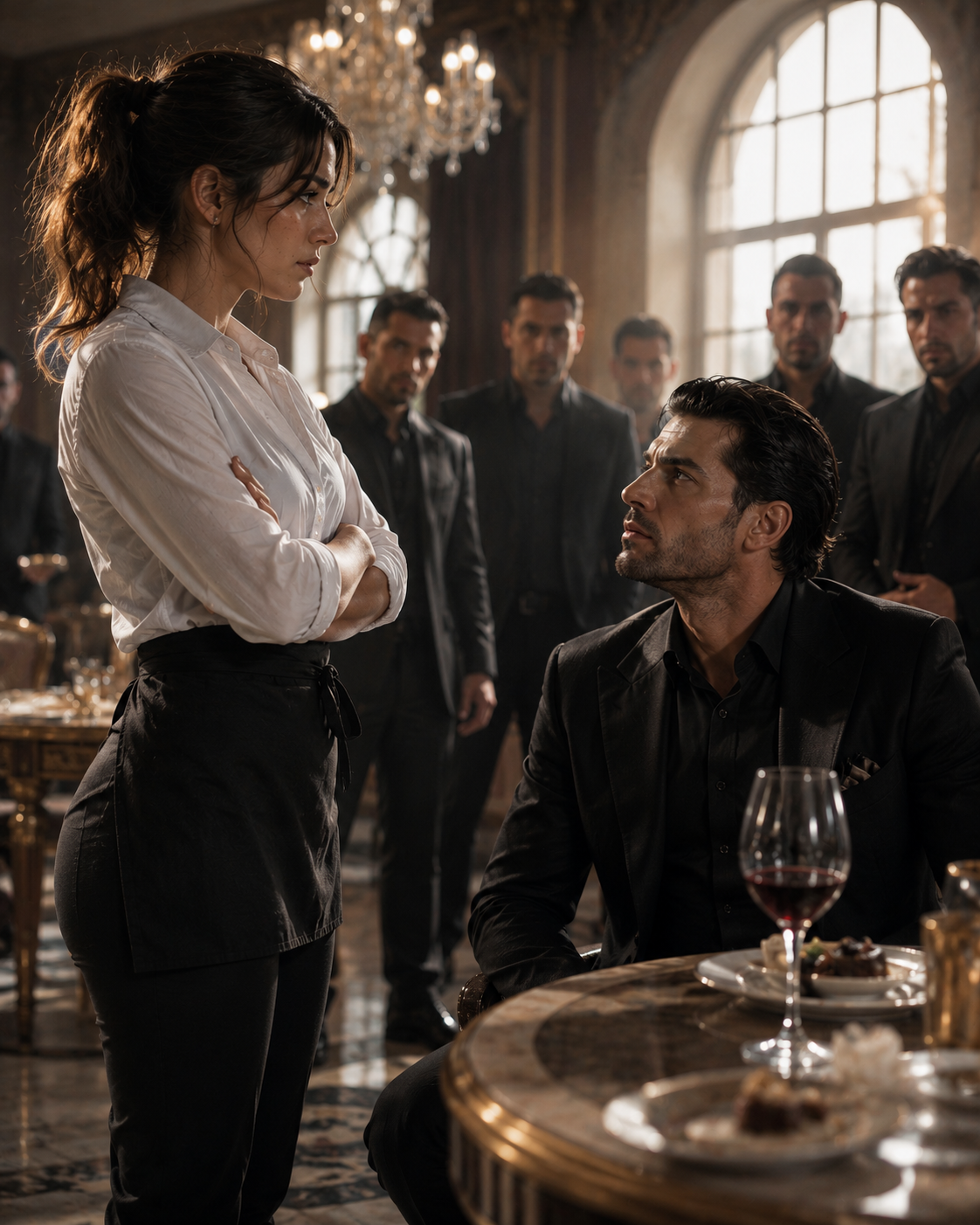 The Waitress Told the Mafia King “Don’t Dare Me”—Then He Learned She Was the Ghost His Enemies Failed to Burn