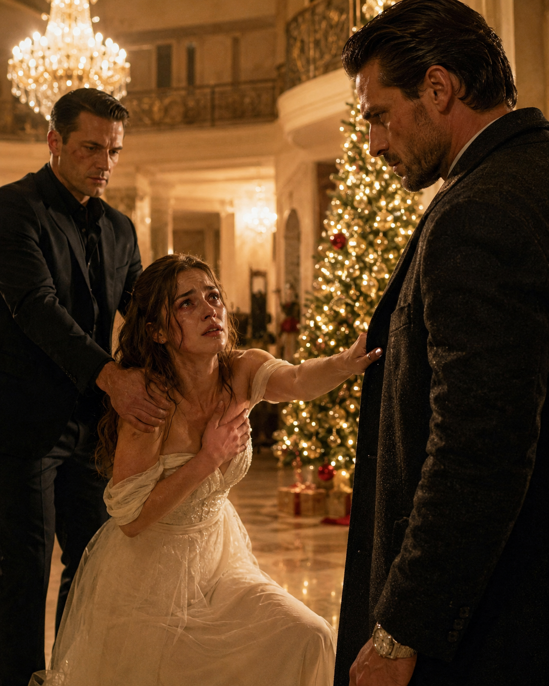 A Discarded Wife Texted the Wrong Number on Christmas Eve — Then the Mafia Boss Learned Her Husband Sold Her