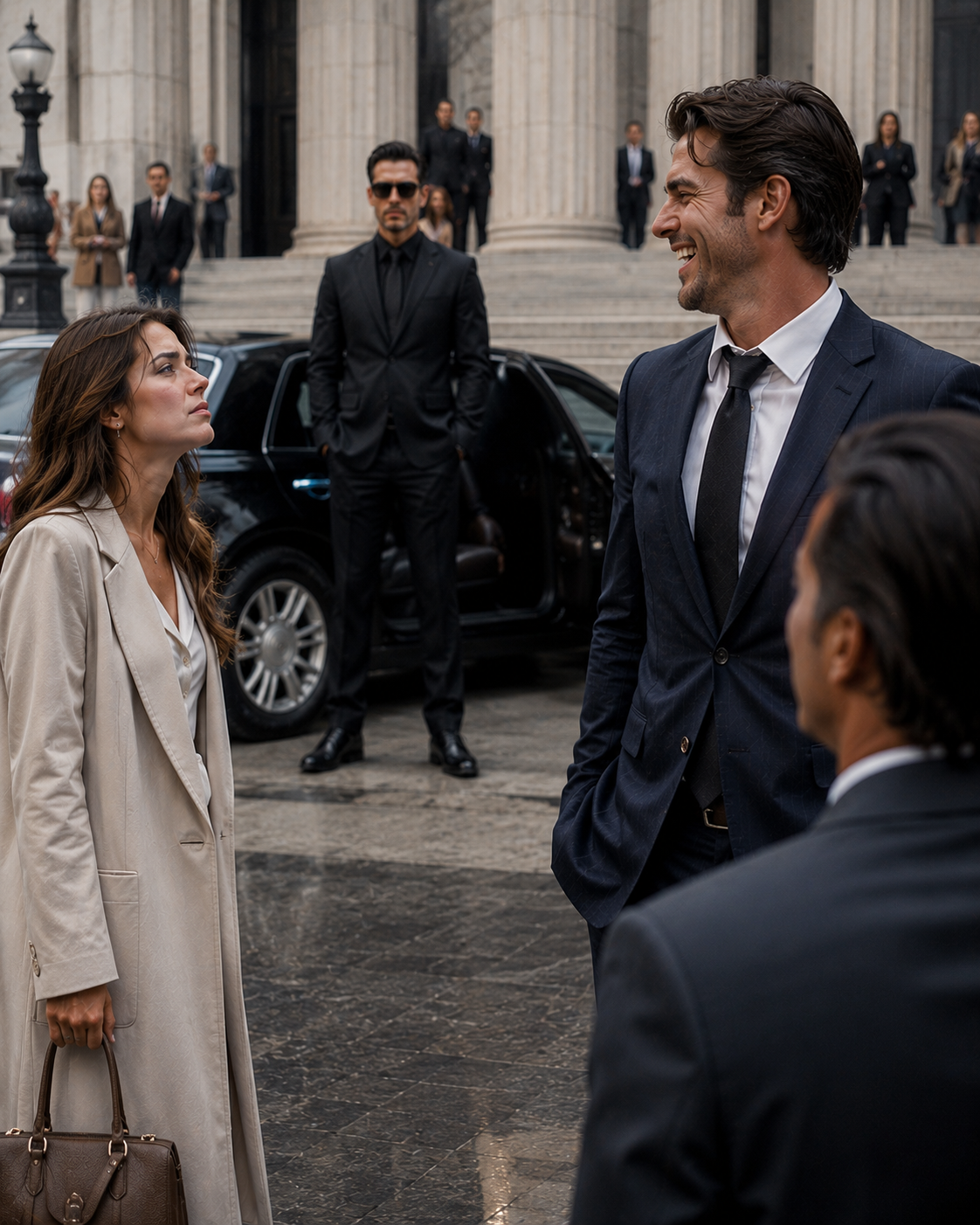 The Billionaire’s Limousine Outside the Courthouse Made My Ex-Husband Laugh—Until He Learned Who Was Waiting for Me