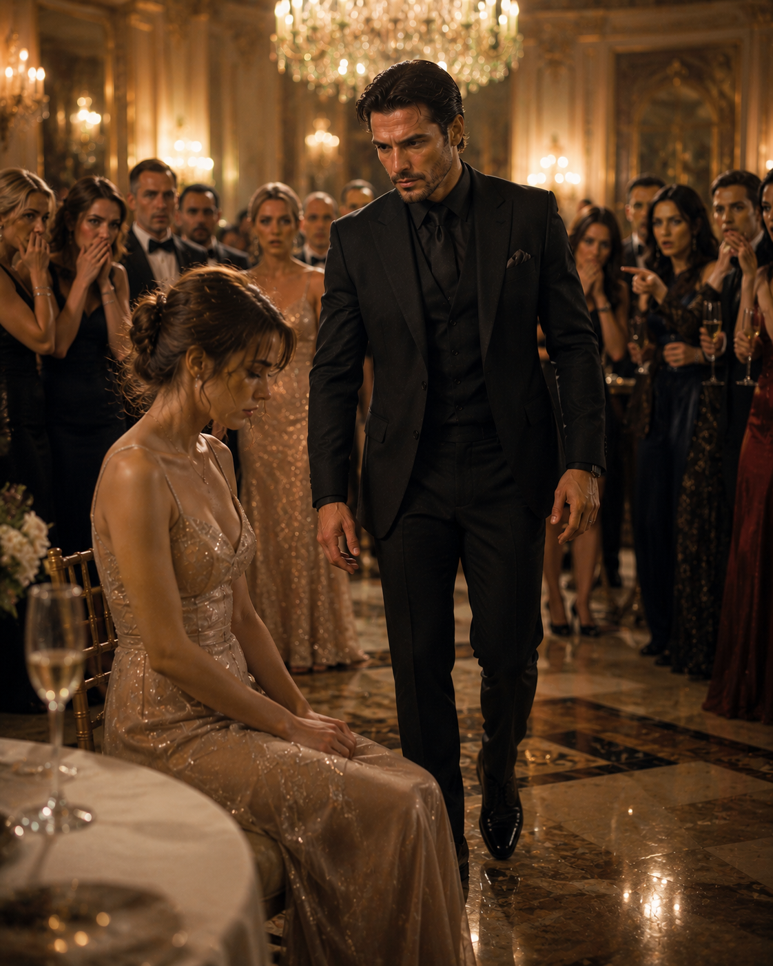 The Crime Boss Crossed the Ballroom for the Woman Everyone Was Mocking — Then Called Her His Wife