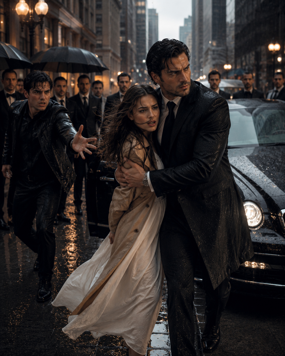 Running from Her Ex, She Crashed Straight into the Most Dangerous Man in Chicago — and What He Did Next Silenced the Whole Street