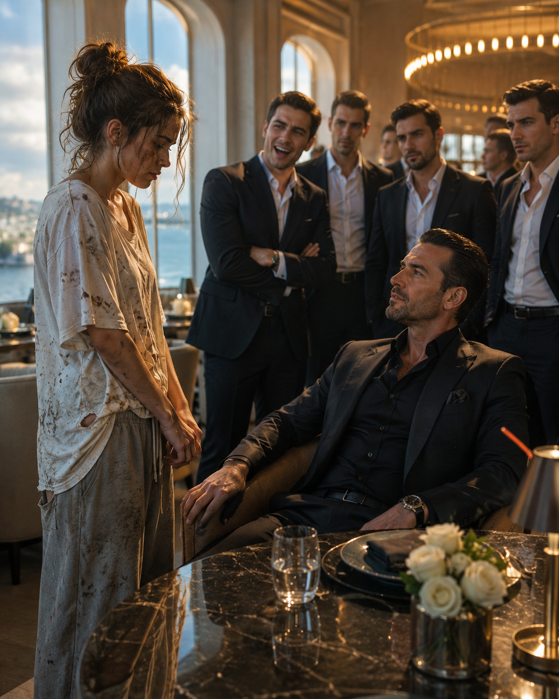 She Dressed Like a Disaster to Reject the Mafia Heir — Then the Real Boss Sat Across From Her