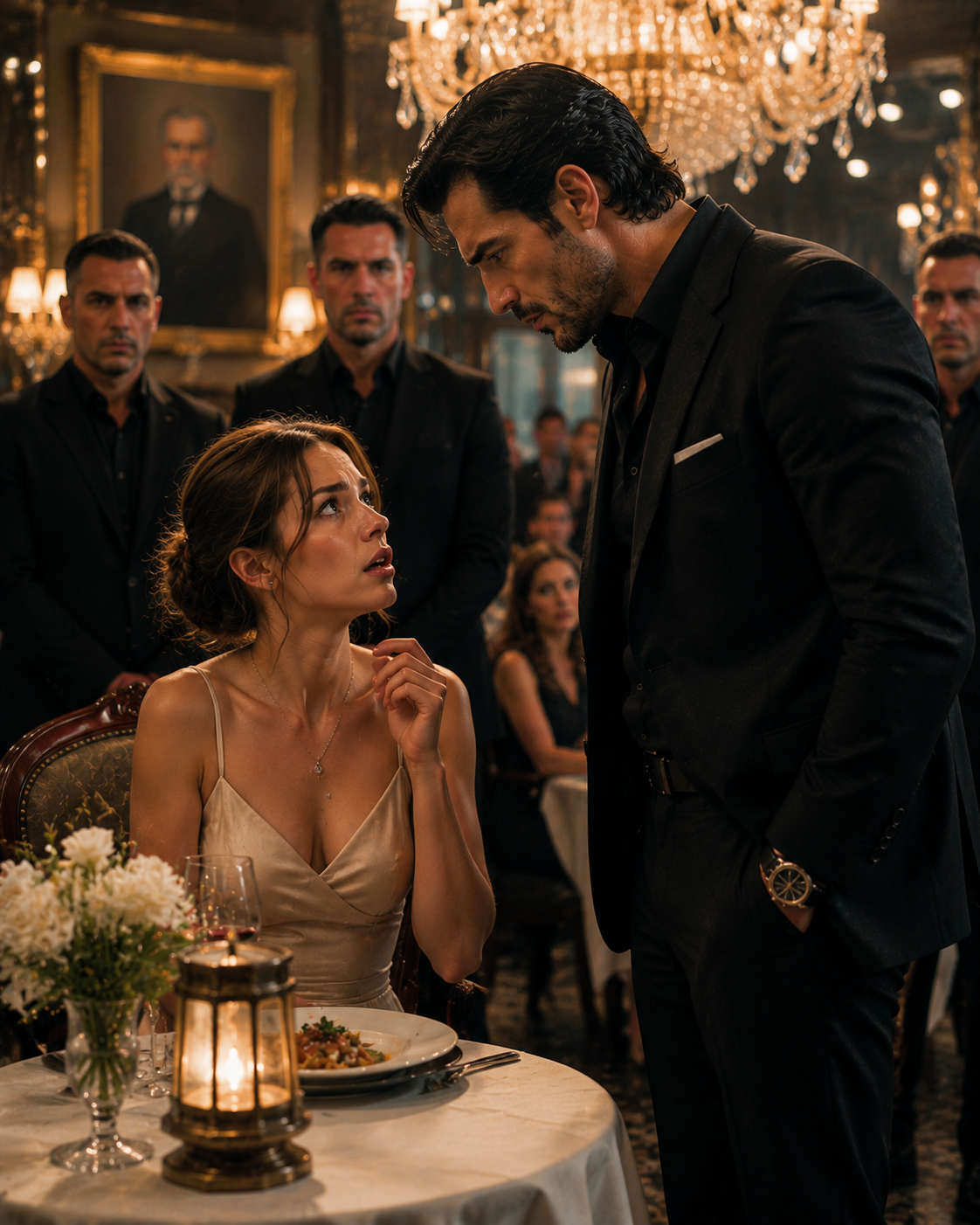 A Mafia Boss Crashed Her Dinner and Declared She Would Marry Him — But the Real Reason He Had Watched Her for Three Years Was Buried in Her Father’s Death.